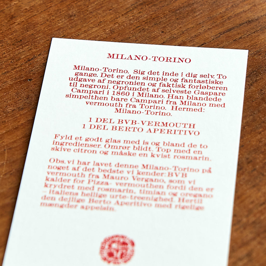 Milano-Torino-pakke (Negroniens ophav)