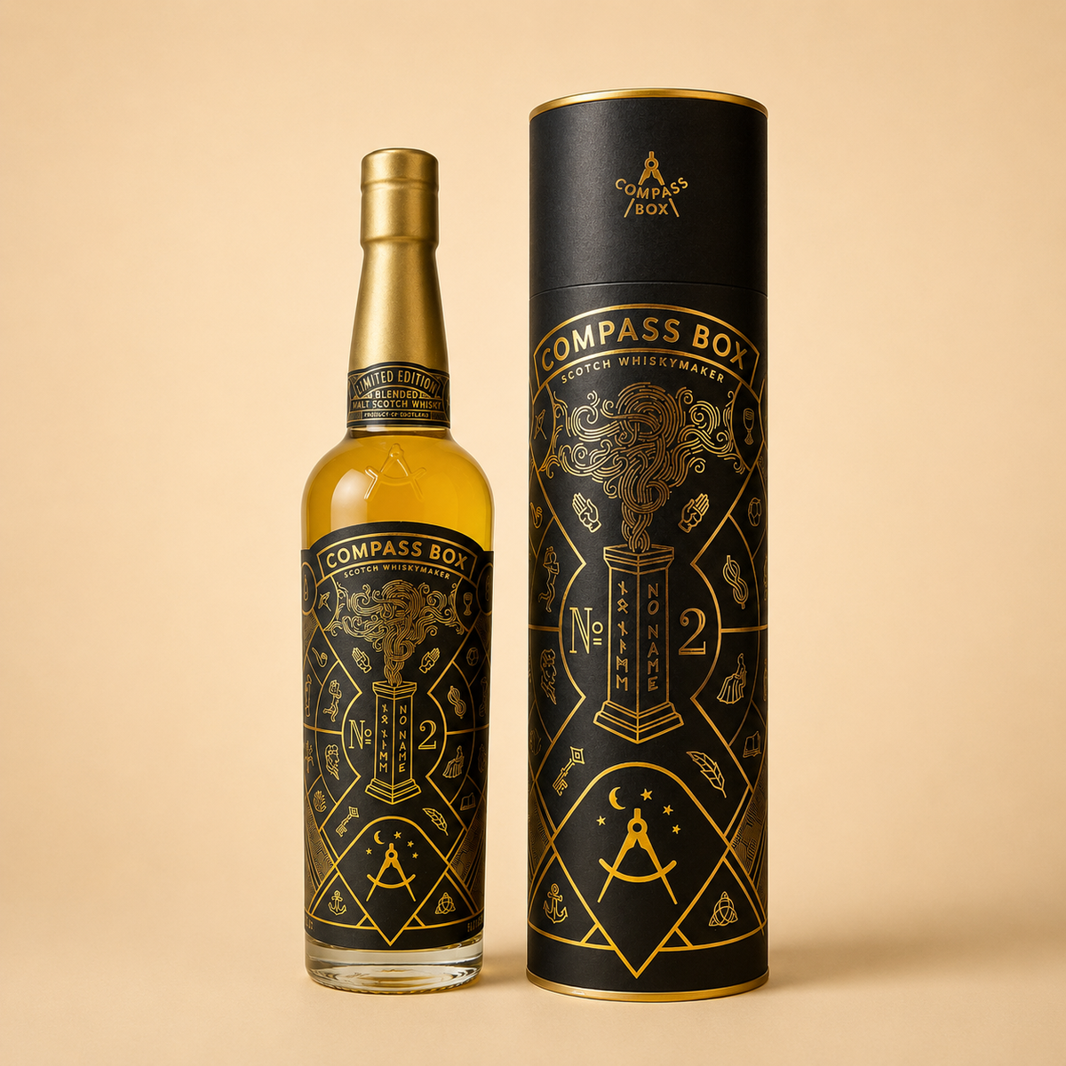 Compass Box No Name #2 - kun fire flasker Jægersborggade | Den