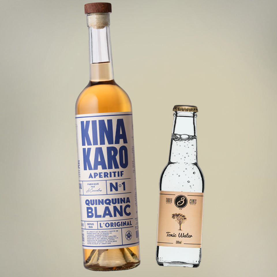 Kina Karo N°1 (hvid) + 1 stk. tonic