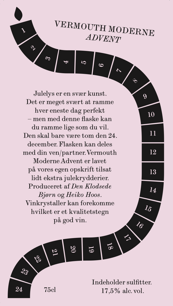 Vermouth Moderne - julelys/advent - 2025