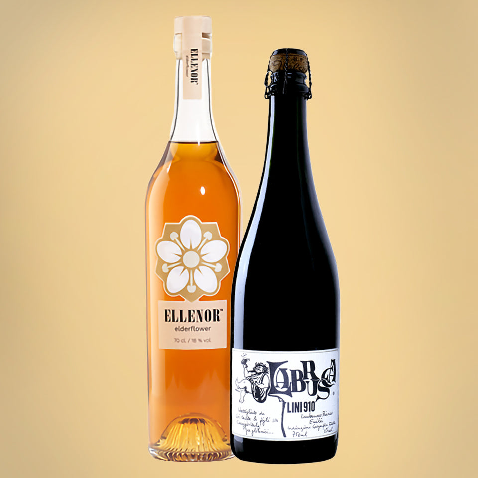 Ellenor og hvid Lambrusco - drinkspakke