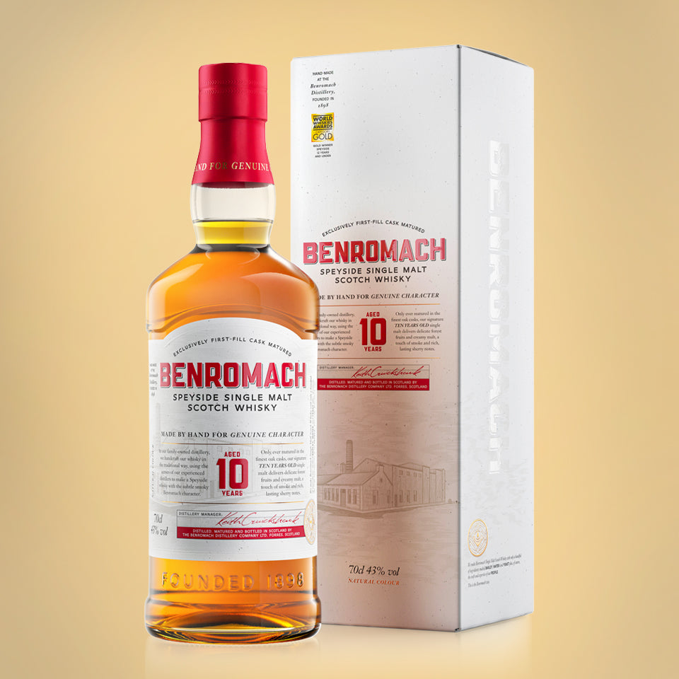 Benromach 10 år Single Malt Whisky