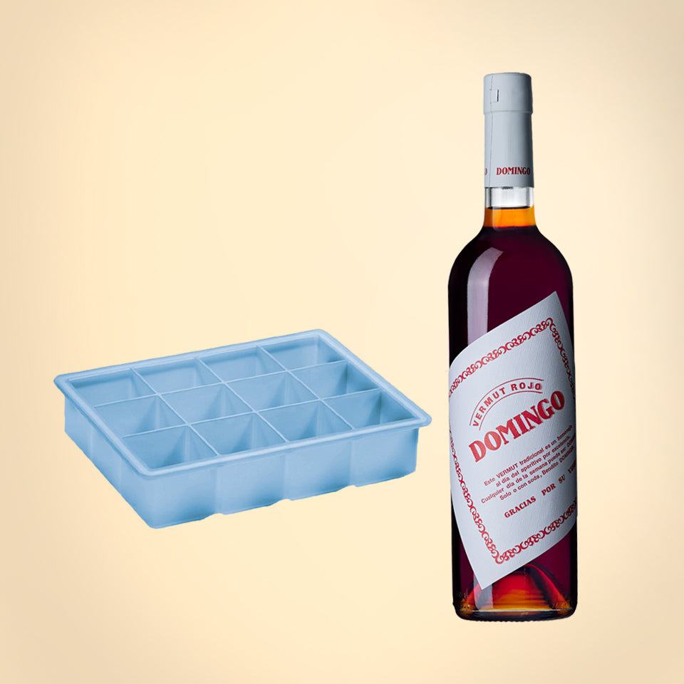 Domingo Vermut og isterningebakke
